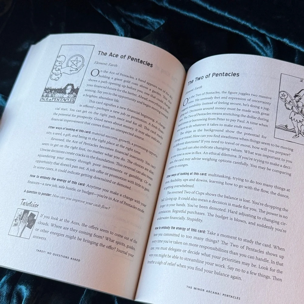 Tarot: No Questions Asked Book Mastering the Art of Intuitive Read Theresa Reed - Picture 8 of 14